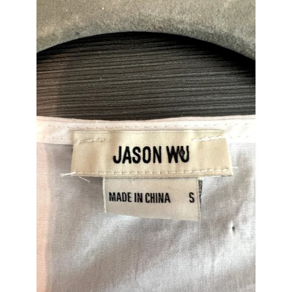 Jason Wu NWT white wrap around top S - Picture 3 of 7